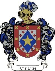 Escudo del apellido Cristantes