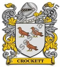 Escudo del apellido Crockett