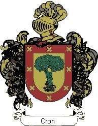 Escudo del apellido Cron