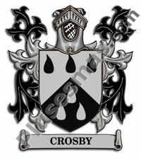 Escudo del apellido Crosby