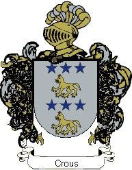 Escudo del apellido Crous