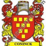 Escudo del apellido Coninck