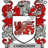 Escudo del apellido Corignon