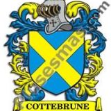 Escudo del apellido Cottebrune