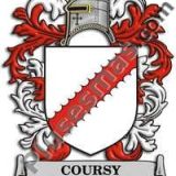 Escudo del apellido Coursy