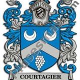 Escudo del apellido Courtagier