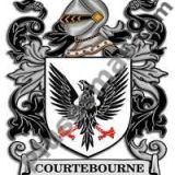 Escudo del apellido Courtebourne