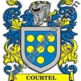 Escudo del apellido Courtel