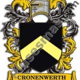 Escudo del apellido Cronenwerth