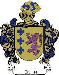 Escudo del apellido Cruilles