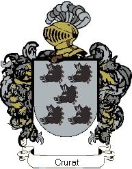 Escudo del apellido Crurat