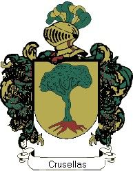 Escudo del apellido Crusellas