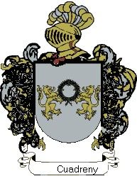 Escudo del apellido Cuadreny