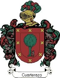 Escudo del apellido Cuarterazo