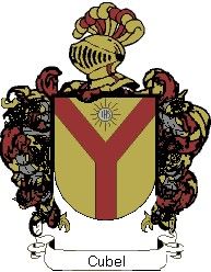 Escudo del apellido Cubel