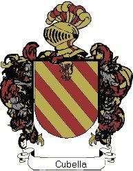 Escudo del apellido Cubella