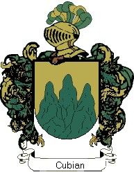 Escudo del apellido Cubian