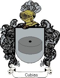 Escudo del apellido Cubias