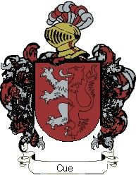 Escudo del apellido Cué