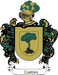 Escudo del apellido Cuebes