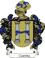 Escudo del apellido Cuentas