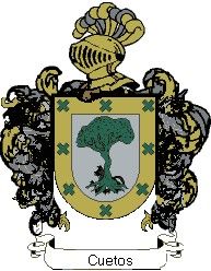 Escudo del apellido Cuetos