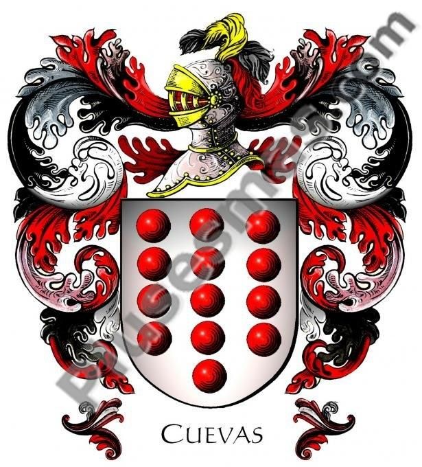 Escudo del apellido Cuevas