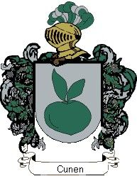 Escudo del apellido Cunen