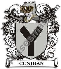 Escudo del apellido Cunigan