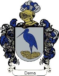 Escudo del apellido Dema