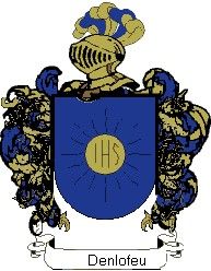 Escudo del apellido Denlofeu