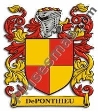 Escudo del apellido Deponthieu