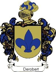 Escudo del apellido Derobert