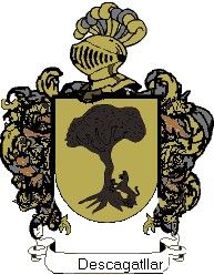 Escudo del apellido Descagatllar