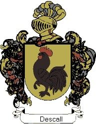 Escudo del apellido Descall