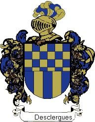 Escudo del apellido Desclergues