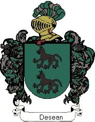 Escudo del apellido Desean