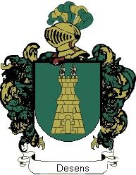 Escudo del apellido Desens