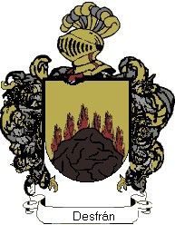 Escudo del apellido Desfrán