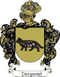 Escudo del apellido Desgastell