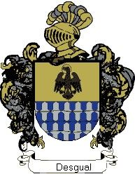 Escudo del apellido Desgual