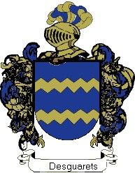 Escudo del apellido Desguarets