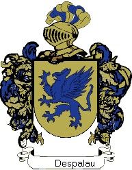 Escudo del apellido Despalau