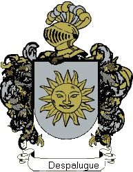 Escudo del apellido Despalugue