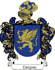 Escudo del apellido Despan