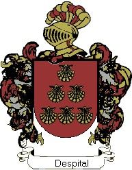 Escudo del apellido Despital