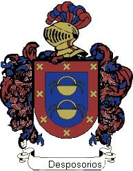 Escudo del apellido Desposorios