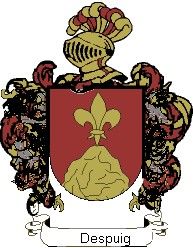 Escudo del apellido Despuig