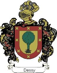 Escudo del apellido Dessy