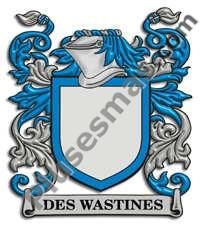 Escudo del apellido Des_wastines